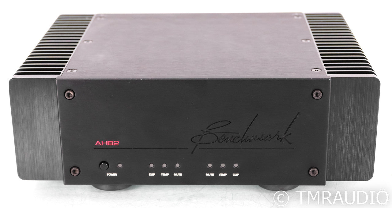Benchmark AHB2 Stereo Power Amplifier; Black