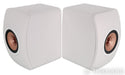 KEF LS50 Meta Bookshelf Speakers; White Pair; LS-50