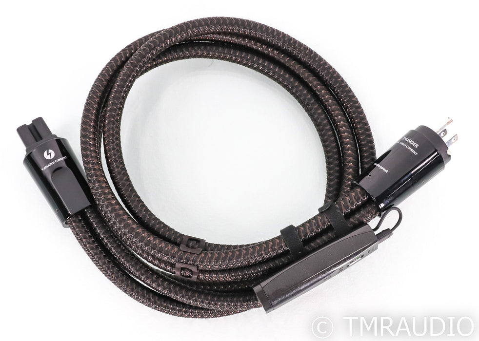 AudioQuest Thunder HC Power Cable; 1m AC Cord; High / Variable Current; 72v DBS