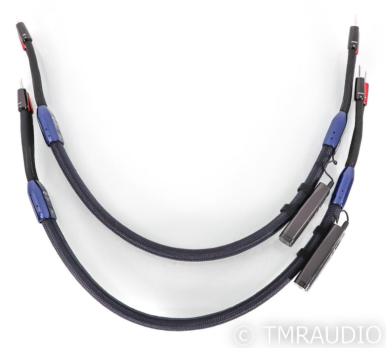 AudioQuest ThunderBird ZERO Speaker Cables; 3ft Pair; 72v DBS