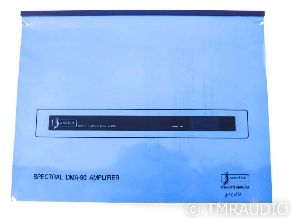 Spectral Audio DMA-90 Stereo Power Amplifier; DMA90