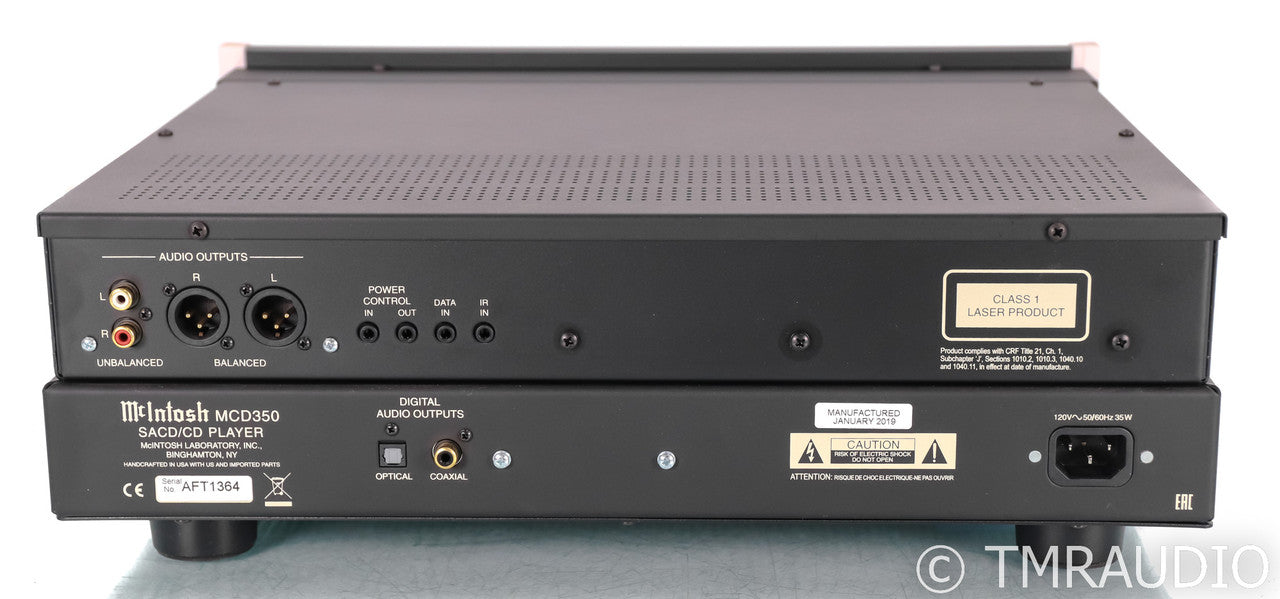 McIntosh MCD350 SACD / CD Player; MCD-350; Remote