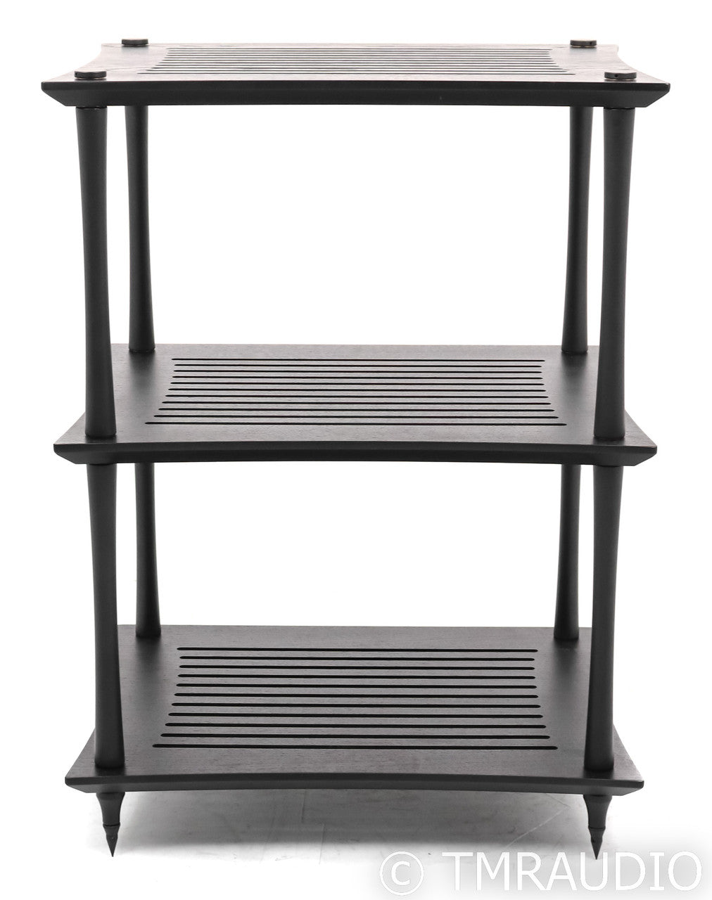 Quadrat Rack Quadraspire SVT Component Rack; Black Bamboo (Open Box) — The Music Room