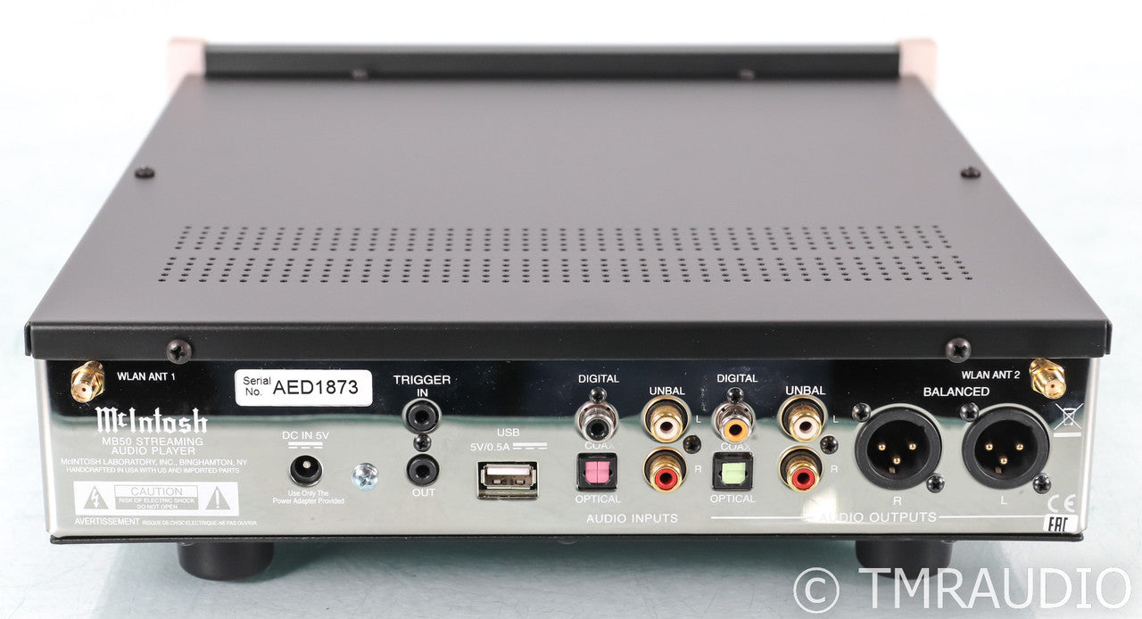 McIntosh MB50 Wireless Streaming DAC; D/A Converter; MB-50; Remote