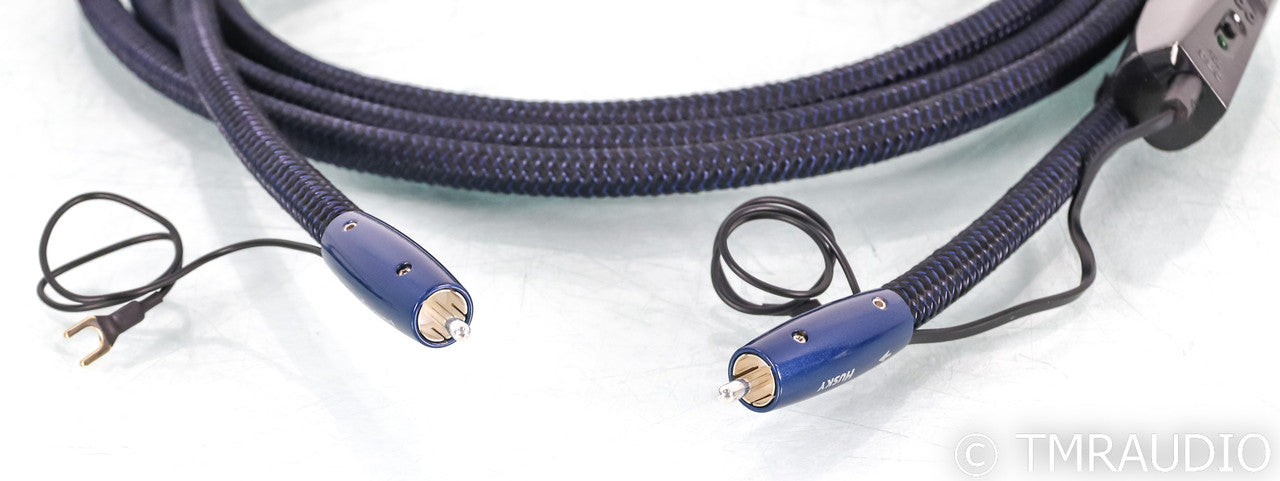 AudioQuest Husky Subwoofer Cable; Single 10ft Interconnect w/ Grounding Wire