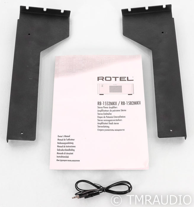 Rotel RB-1582 MkII Stereo Power Amplifier; RB1582