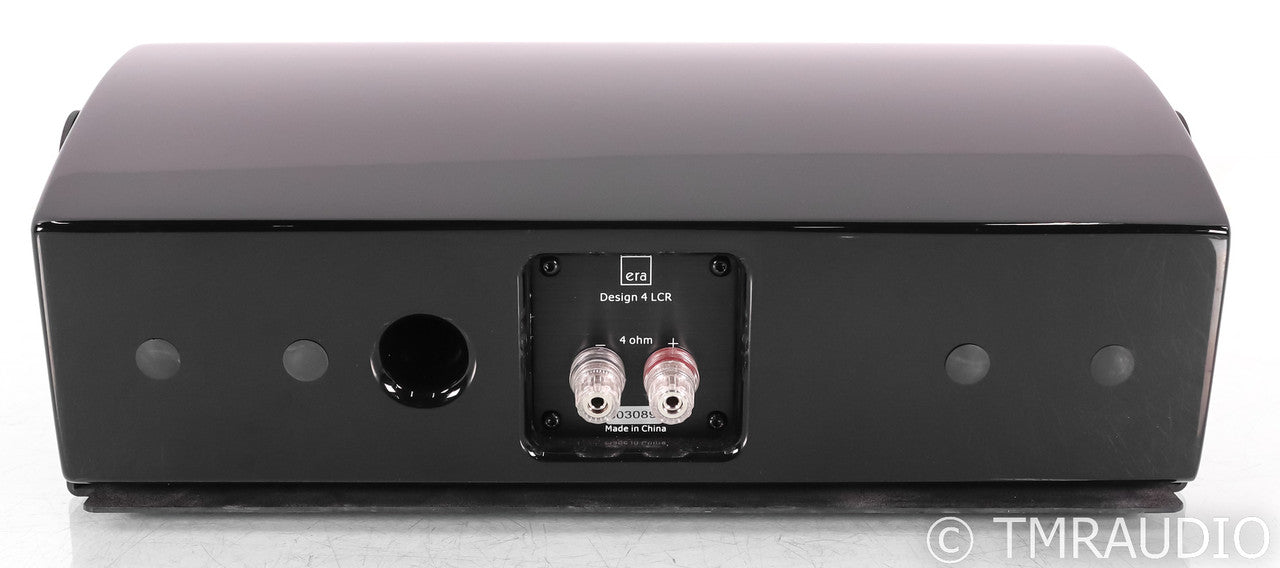 Era Audio Design 4 LCR Center Channel Speaker; Gloss Black; D4; Wall Mount