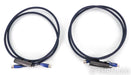 AudioQuest Water XLR Cables; 2m Pair Balanced Interconnects; 72v DBS