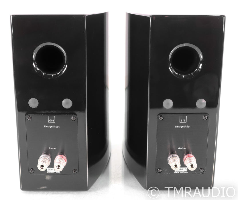 ERA Design 5 Satellite Speakers; Black Pair; D5