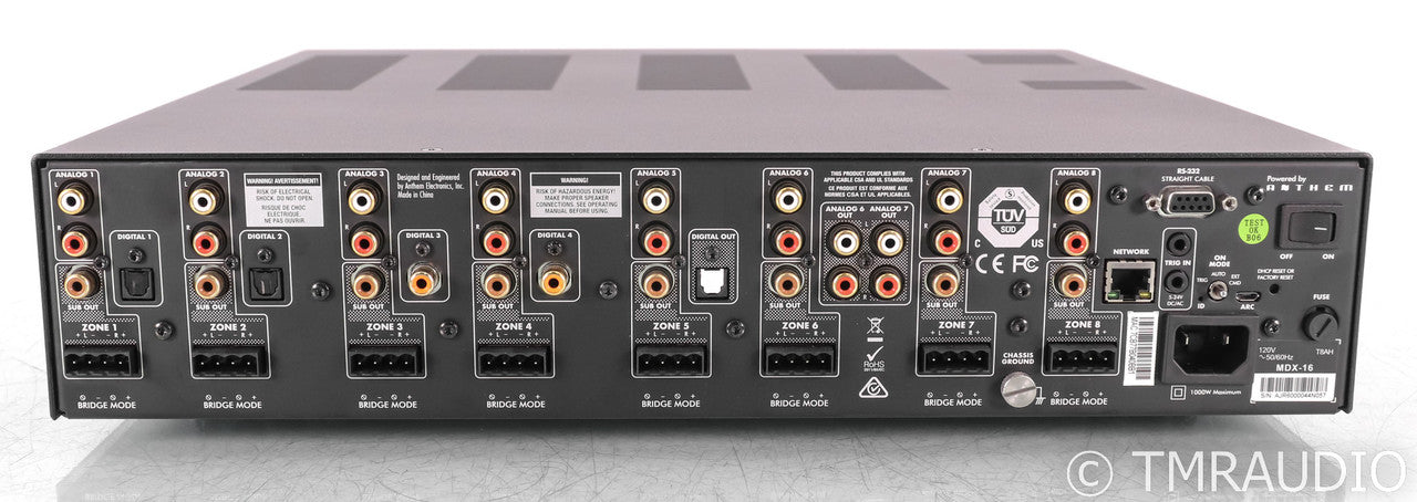 Anthem MDX-16 Sixteen Channel Power Amplifier; MDX16
