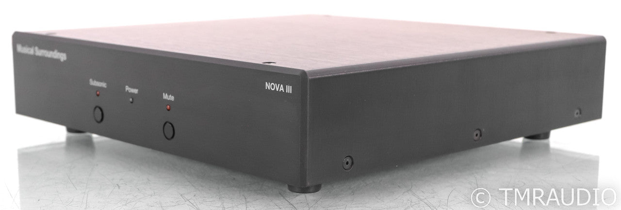 Musical Surroundings Nova III MM / MC Phono Preamplifier; Black