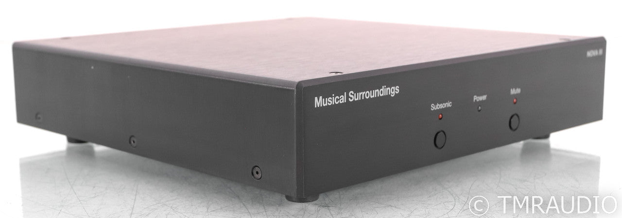Musical Surroundings Nova III MM / MC Phono Preamplifier; Black