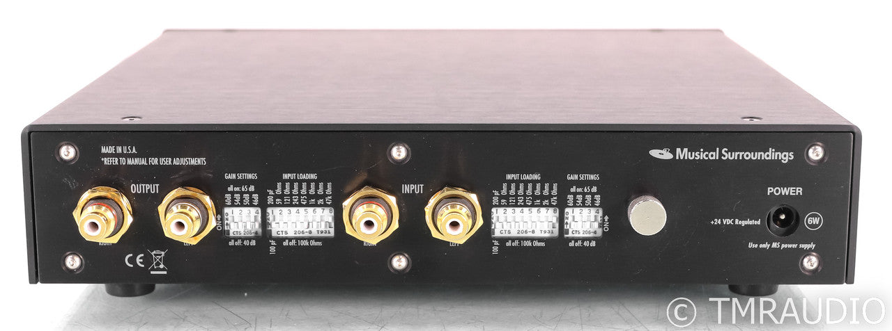 Musical Surroundings Nova III MM / MC Phono Preamplifier; Black