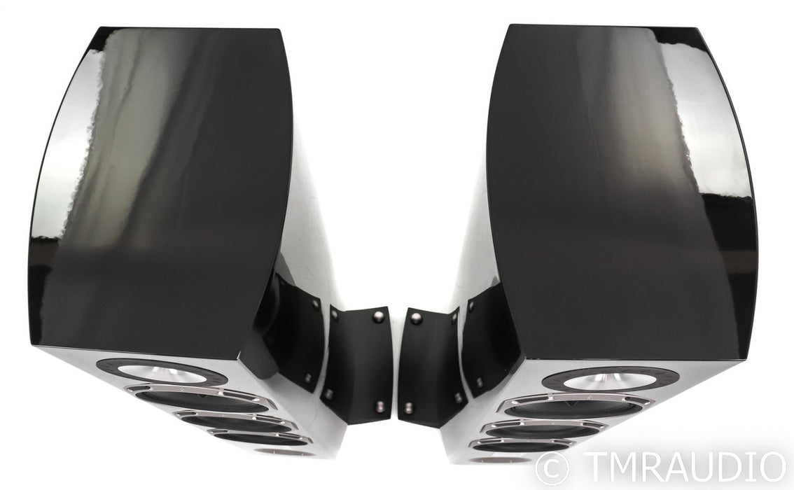 Triangle Magellan Cello Floorstanding Speakers.; Gloss Black Pair