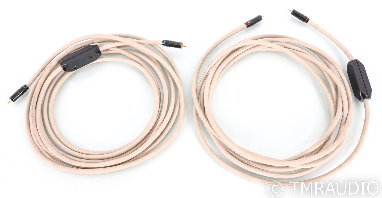 Transparent Audio MusicLink Plus RCA Cables; 20ft Pair Interconnects
