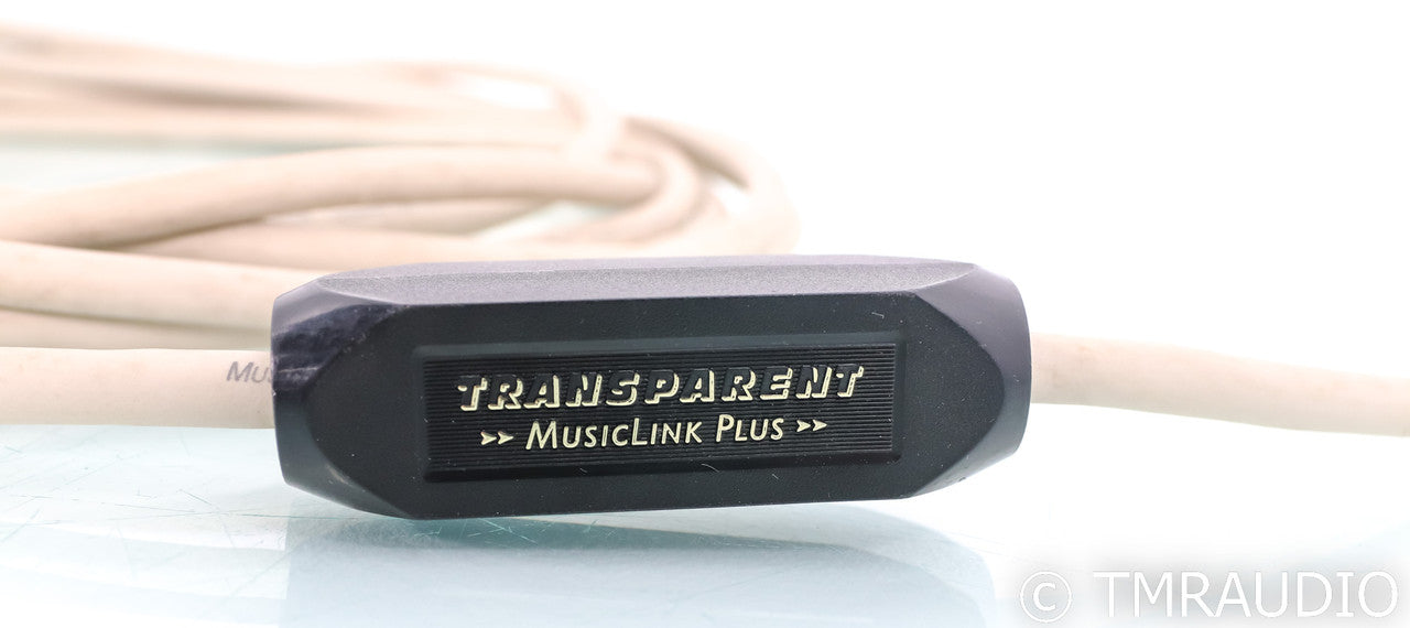 Transparent Audio MusicLink Plus RCA Cables; 20ft Pair Interconnects