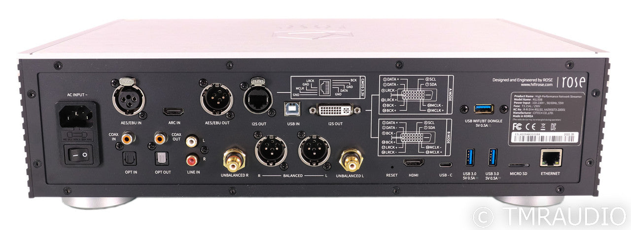 HiFi Rose RS150B Wireless Network Streamer; Silver (Open Box)