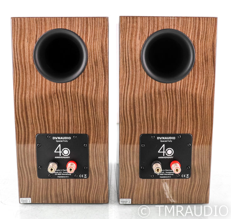 Dynaudio Special Forty Bookshelf Speakers; Ebony Wave Pair; Special 40