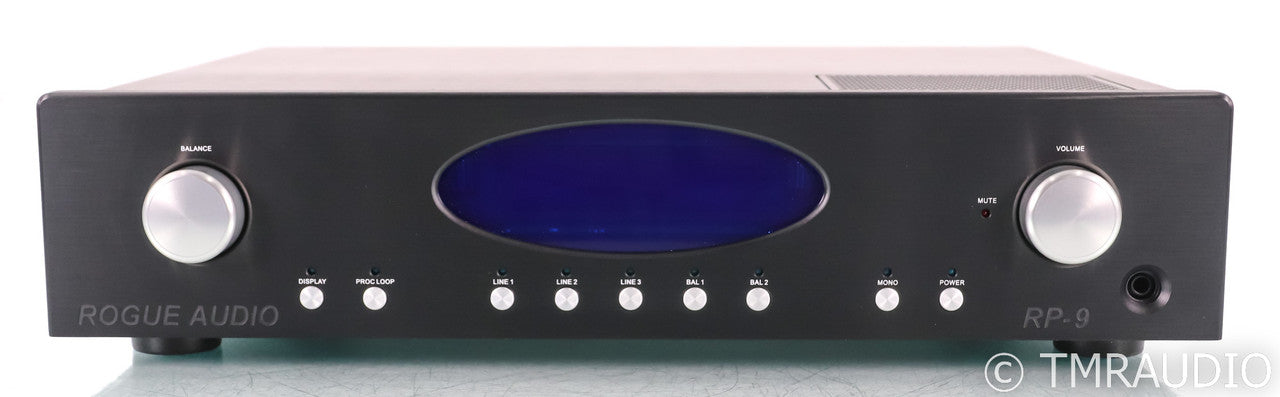 Rogue Audio RP-9 Stereo Tube Preamplifier; RP9; Remote