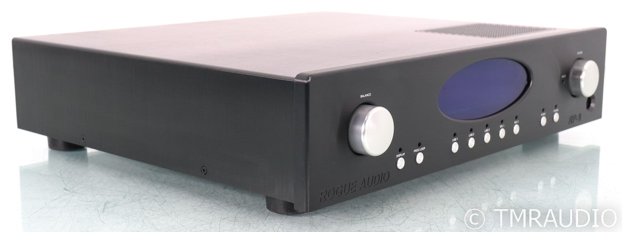 Rogue Audio RP-9 Stereo Tube Preamplifier; RP9; Remote
