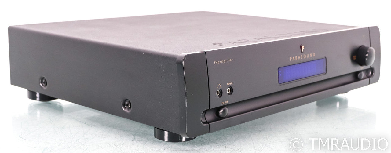 Parasound Halo P7 7.1 Channel Preamplifier; Remote; Black; P-7; MM / MC Phono