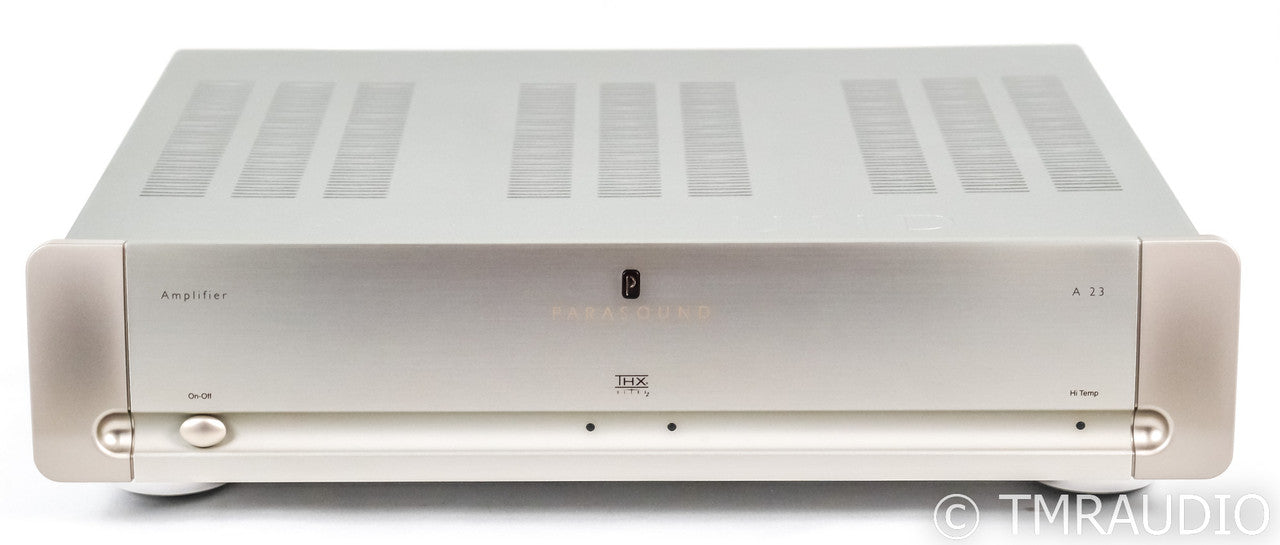 Parasound Halo A23 Stereo Power Amplifier; A-23; Silver