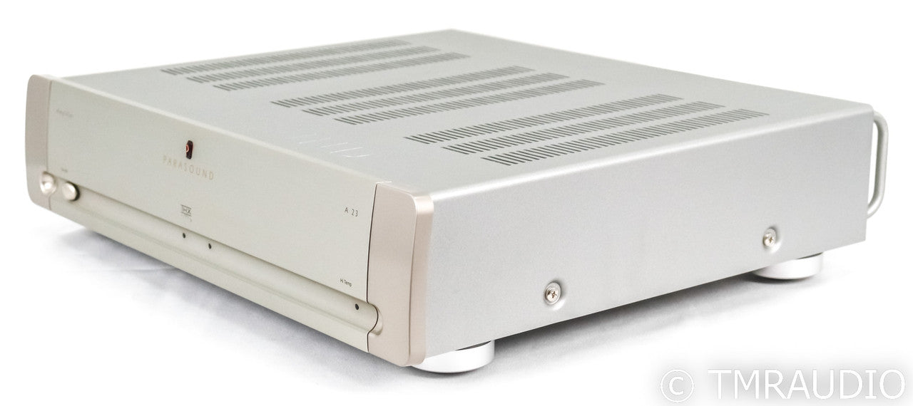 Parasound Halo A23 Stereo Power Amplifier; A-23; Silver