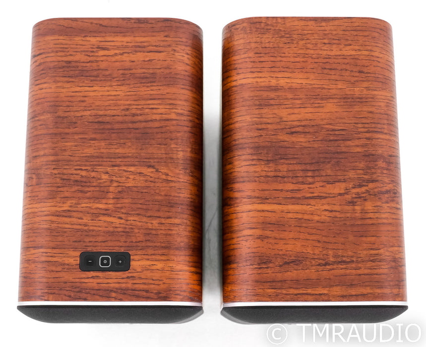 Q Acoustics M20 Powered Bookshelf Speakers; M-20; Walnut Pair; USB; Bluetooth