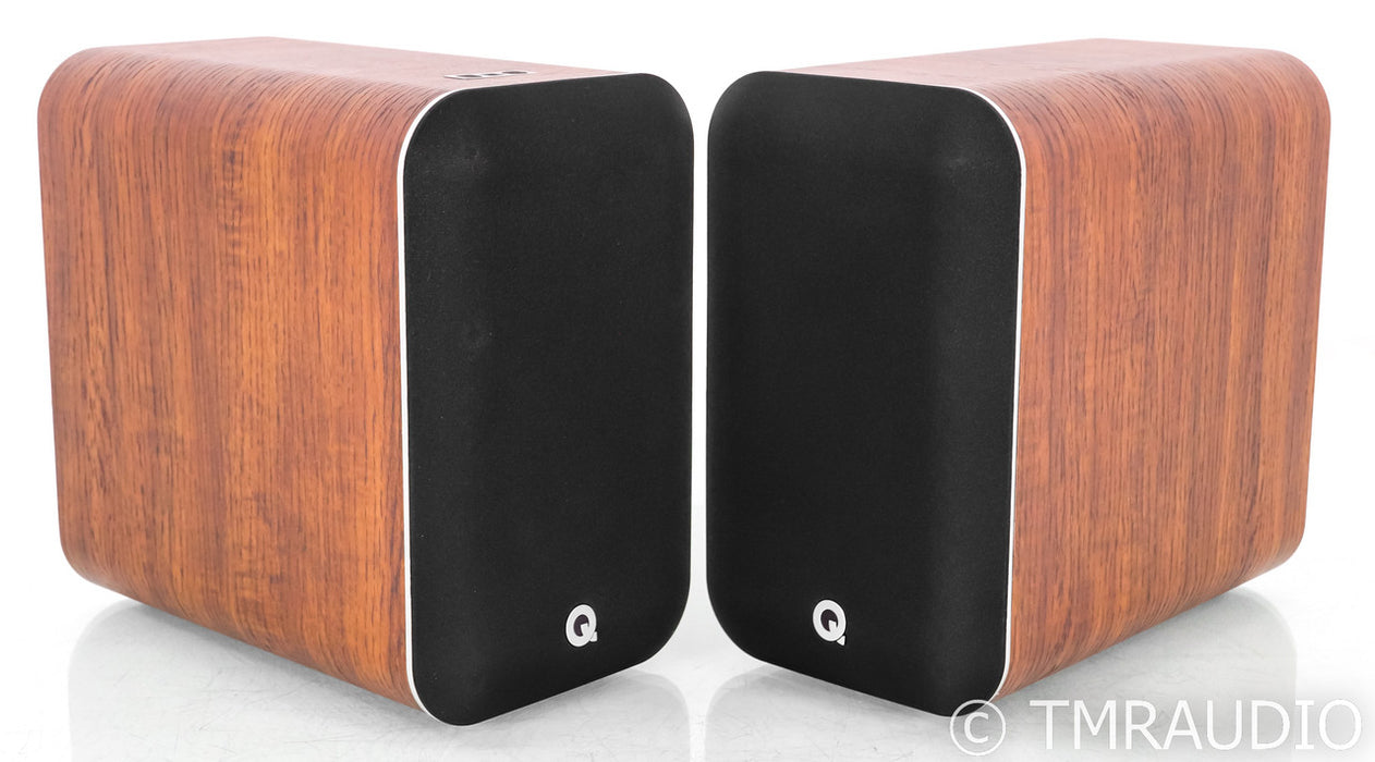 Q Acoustics M20 Powered Bookshelf Speakers; M-20; Walnut Pair; USB; Bluetooth
