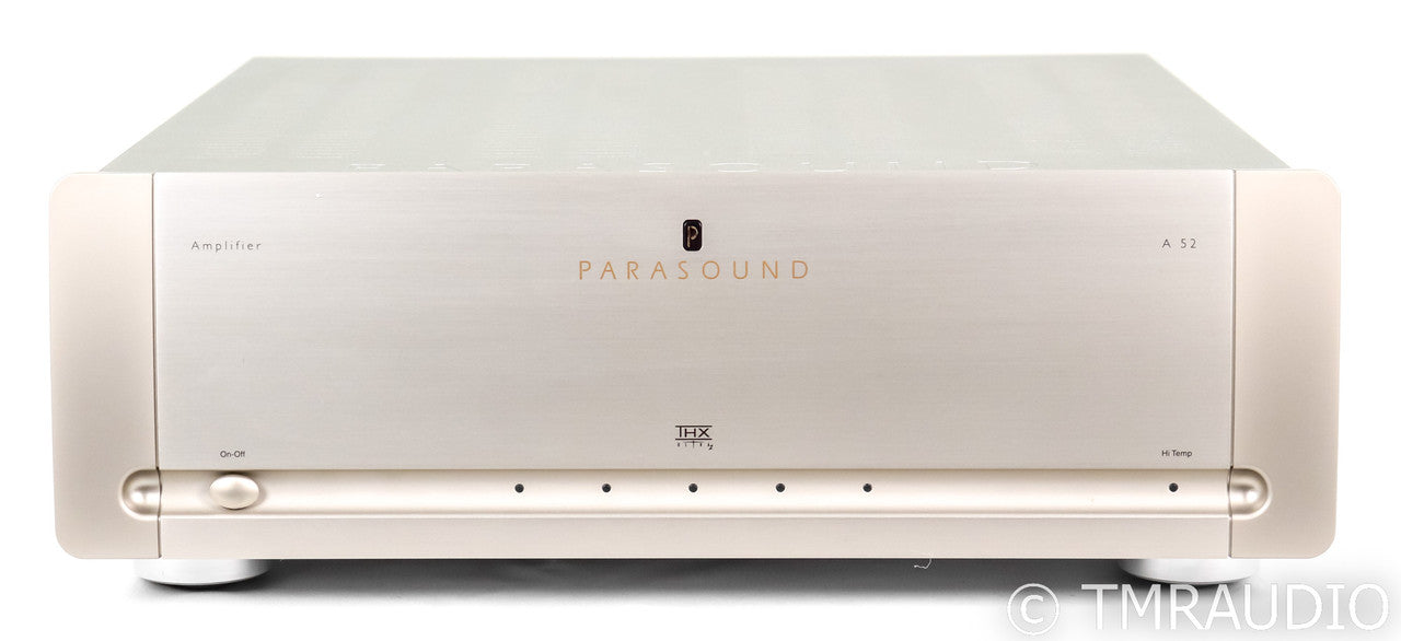 Parasound Halo A 52 5-Channel Power Amplifier; Silver; A52
