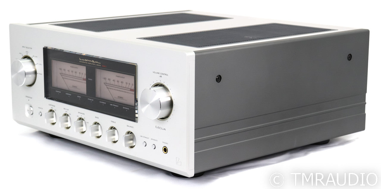 Luxman L-590AXII Stereo Integrated Amplifier; Silver; Remote