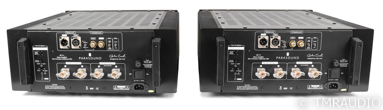 Parasound Halo JC1+ Mono Power Amplifiers; Black Pair