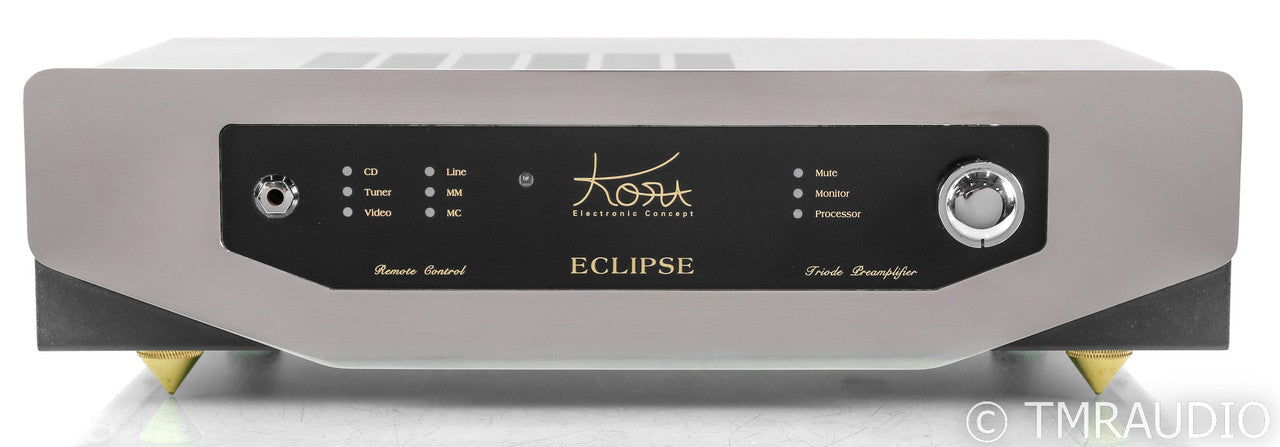 Kora Electronics Eclipse Stereo Tube Preamplifier; Remote; MM / MC Phono