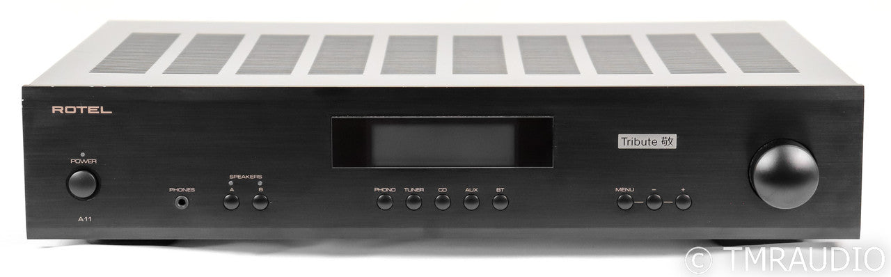 Rotel A11 Tribute Stereo Integrated Amplifier; Remote; MM Phono; Bluetooth