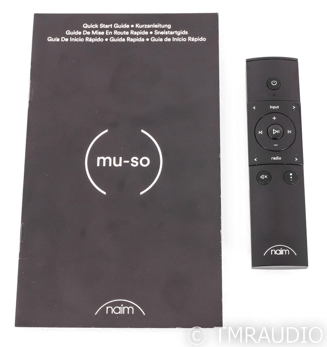 Naim Mu-So Wireless Network Speaker; 1st Gen; Silver