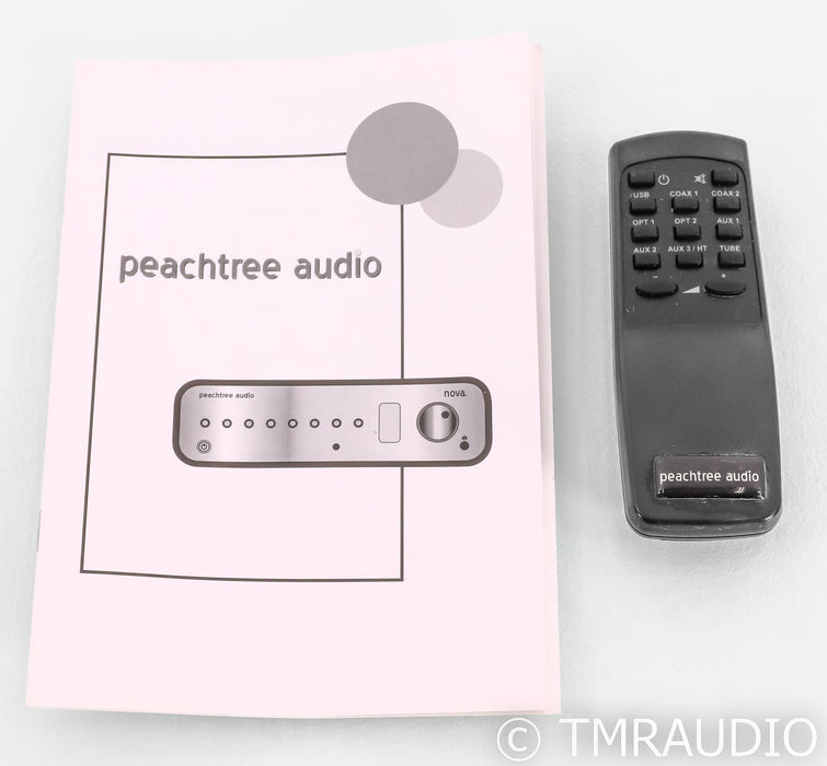 Peachtree Audio Nova Stereo Tube Hybrid Integrated Amplifier; Remote; DAC