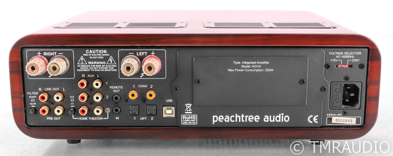 Peachtree Audio Nova Stereo Tube Hybrid Integrated Amplifier; Remote; DAC