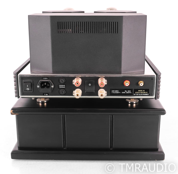 KR Audio Antares VA320 Stereo Tube Power Amplifier; Tyler Acoustics Stand