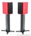 Dynaudio Special Forty Bookshelf Speakers; Red Birch High Gloss Pair w/ Stands