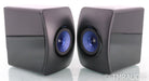 KEF LS50 Wireless Bookshelf Speakers; Black / Blue Pair; Remote; LS50W