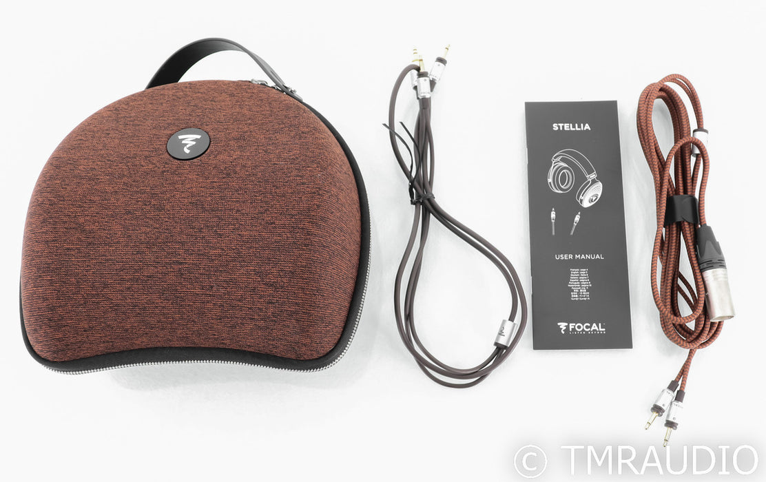 Focal Stellia Closed Back Headphones; Chocolat