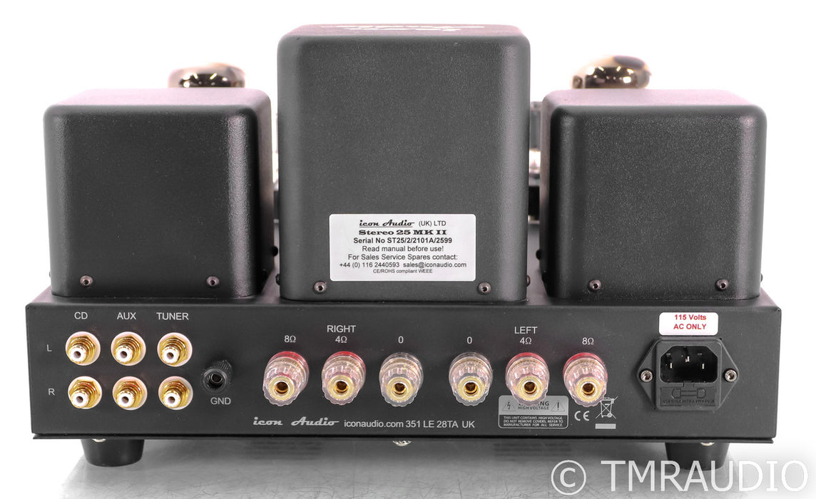 Icon Audio ST25 Stereo Tube Integrated Amplifier; ST-25