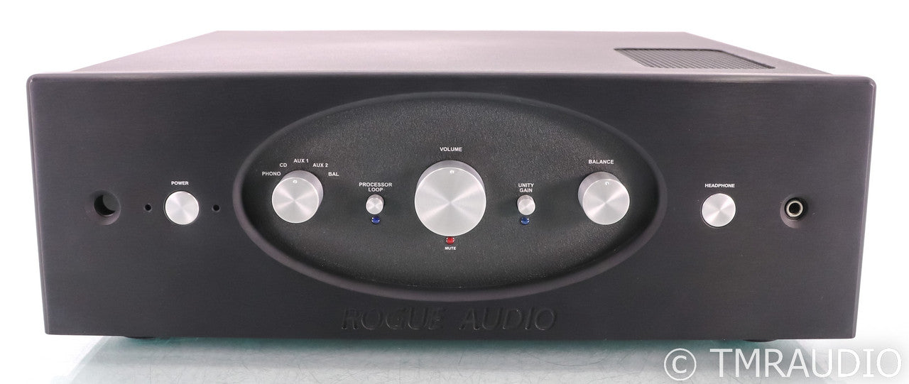Rogue Audio Pharaoh Stereo Tube Hybrid Integrated Amplifier; Black; Remote