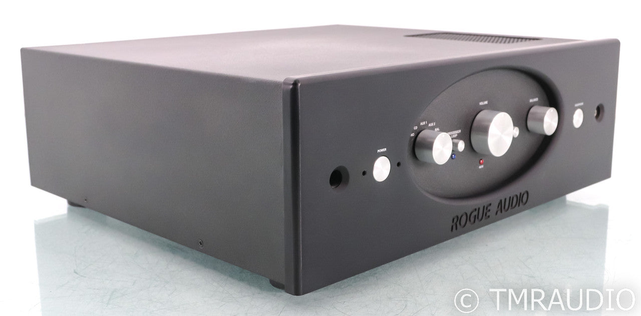 Rogue Audio Pharaoh Stereo Tube Hybrid Integrated Amplifier; Black; Remote