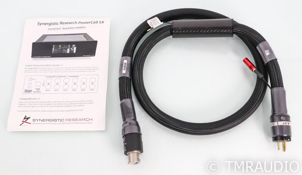 Synergistic Research Atmosphere Powercell Power Cable; 5 ft AC Cord; PowerCON