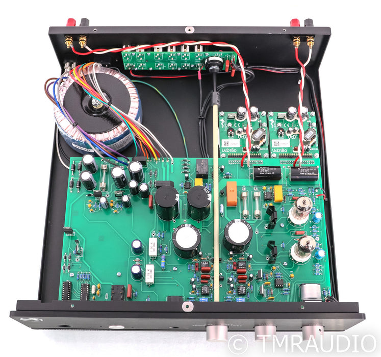Rpogue Audio Sphinx V3 Stereo Tube Hybrid Integrated Amplifier; Black; Remote