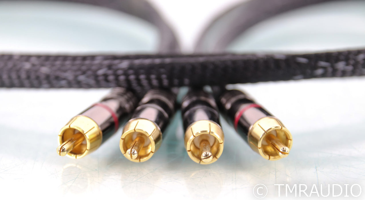 Morrow Audio PH-3 RCA Cables; 1m Pair Interconnects; Phono; PH3