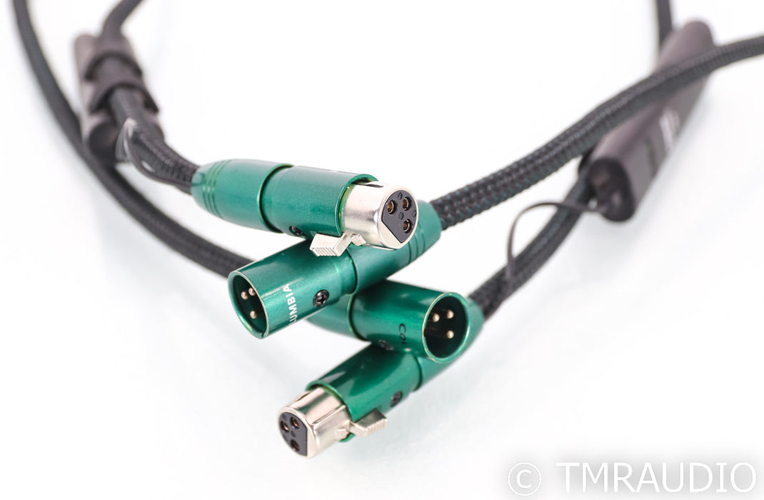 AudioQuest Columbia XLR Cables; 1.5m Pair; 72v DBS