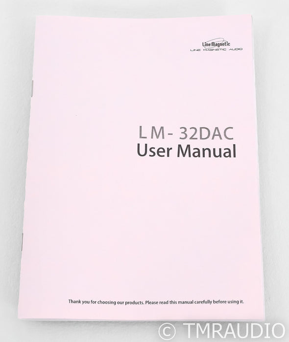 Line Magnetic LM-32 Tube DAC; D/A Converter; Black