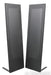 Magnepan MG.7 Floorstanding Speakers; Black Aluminum Dark Gray Fabric Pair